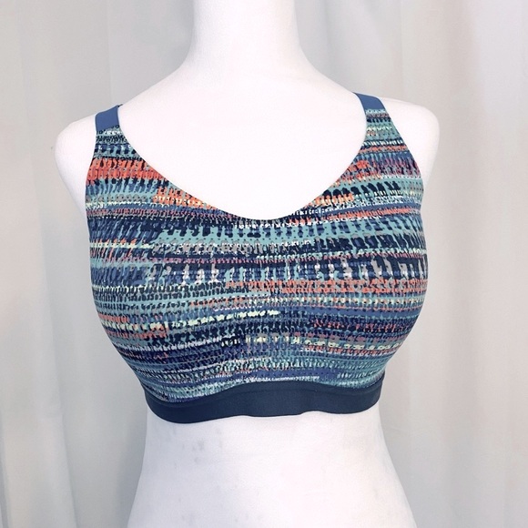 Victoria's Secret Other - Victoria’s Secret Sport Multi Colored Racerback Sports Bra Size 36D